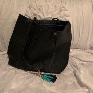 Bath and Body Works leather tote.